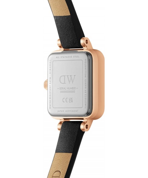 Часы DANIEL WELLINGTON QUADRO MINI SHEFFIELD ROSE GOLD DW00100728