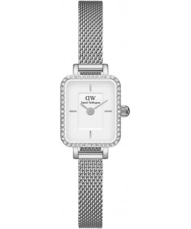 DANIEL WELLINGTON QUADRO MINI LUMINE BEZEL SILVER DW00100732