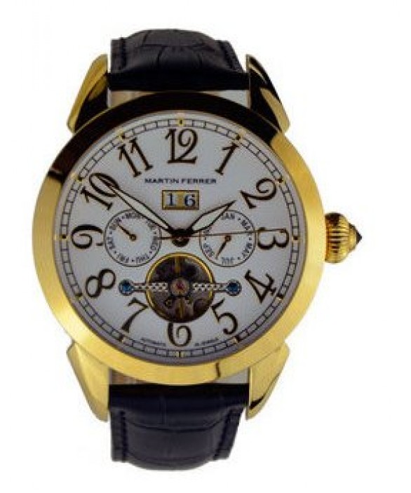 Часы Martin Ferrer 13191A/G Black Strap
