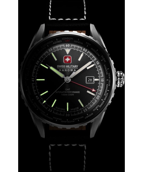 Часы SWISS MILITARY HANOWA AFTERBURN GMT SMWGB0003201