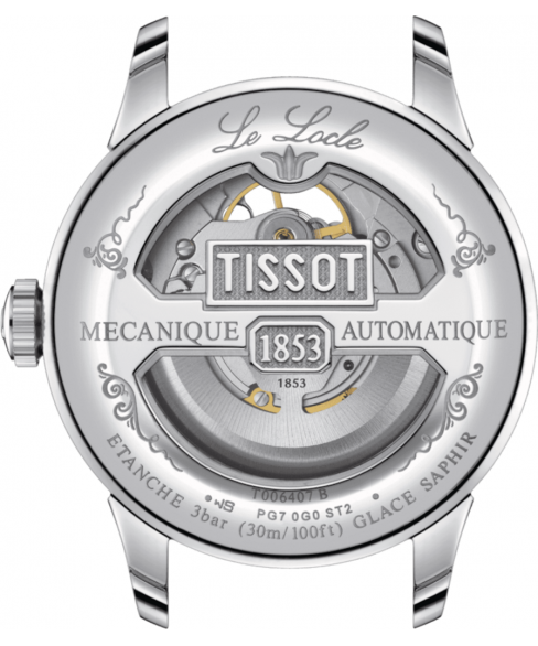 Часы TISSOT LE LOCLE POWERMATIC 80 OPEN HEART T006.407.16.033.01