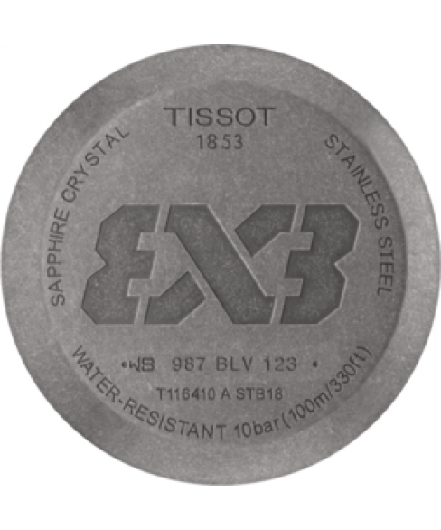 Часы Tissot Gent XL 3x3 Street Basketball T116.410.36.067.00