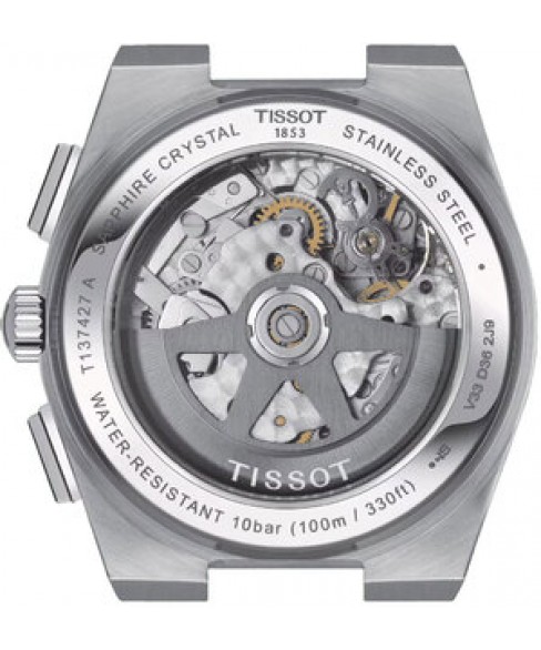 Часы TISSOT PRX AUTOMATIC CHRONOGRAPH T137.427.11.011.01
