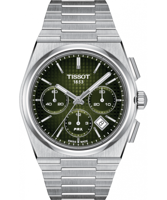 Часы TISSOT PRX AUTOMATIC CHRONOGRAPH 42MM T137.427.11.091.00