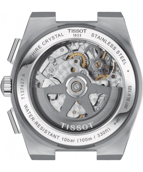 Часы TISSOT PRX AUTOMATIC CHRONOGRAPH 42MM T137.427.11.091.00