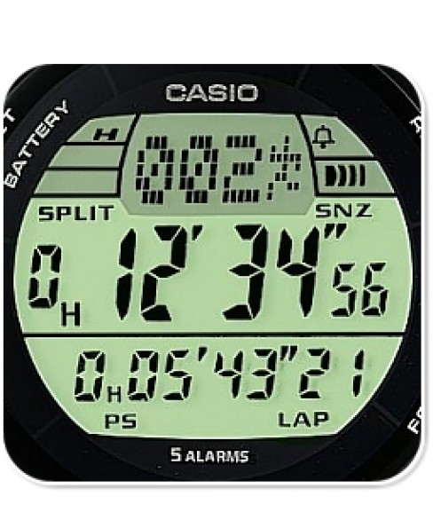 Часы Casio W-S200HD-1AVEF