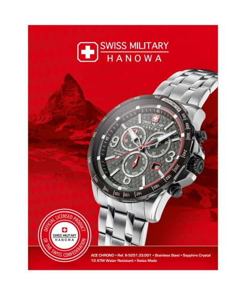 Часы Swiss Military-Hanowa 06-5251.33.001