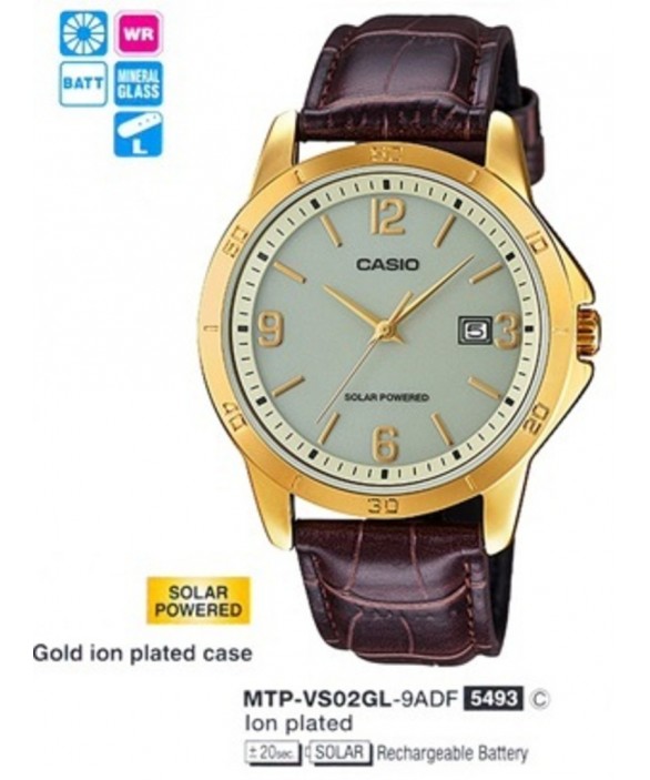 Часы Casio MTP-VS02GL-9A