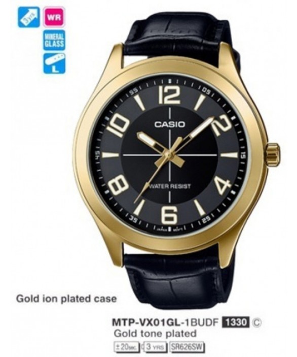 Часы Casio MTP-VX01GL-1B