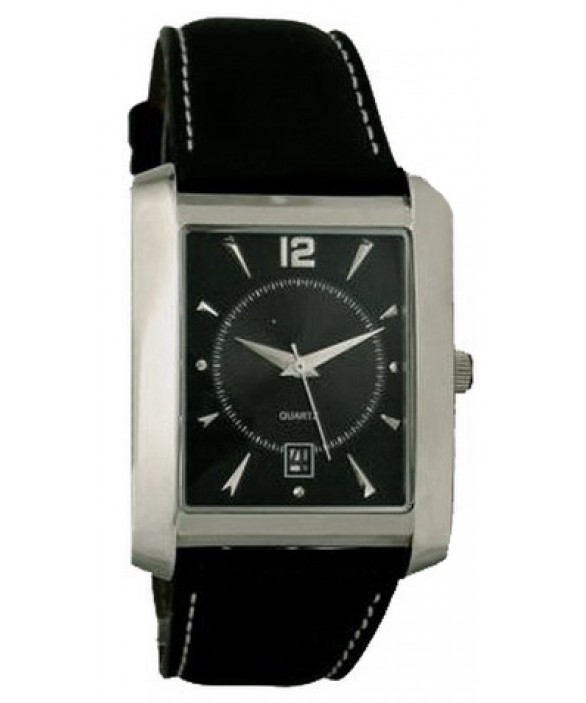 Часы Seculus 4419.1.505 black ap-n, ss, black leather
