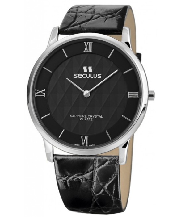 Часы Seculus 4455.1.106 black