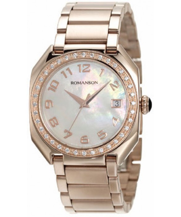 Часы Romanson RM1208QLRG WH